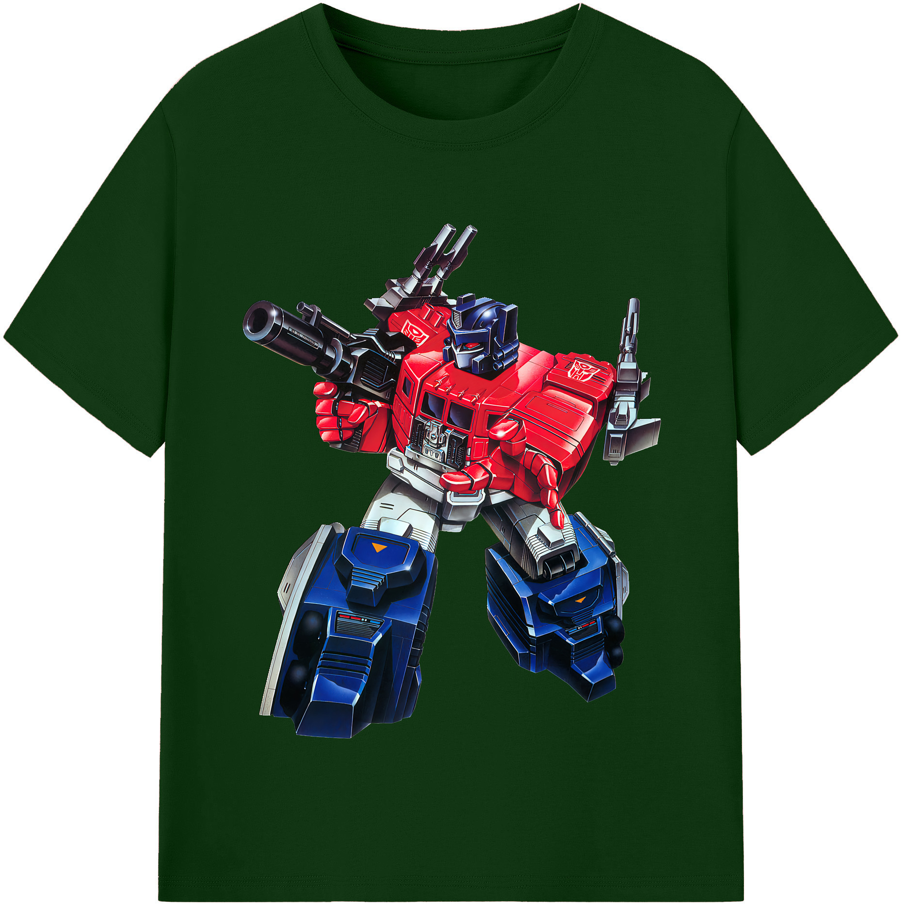 （画像用） Transformers トランスフォーマー 綿100％半袖Tシャツ（フロントプリント）